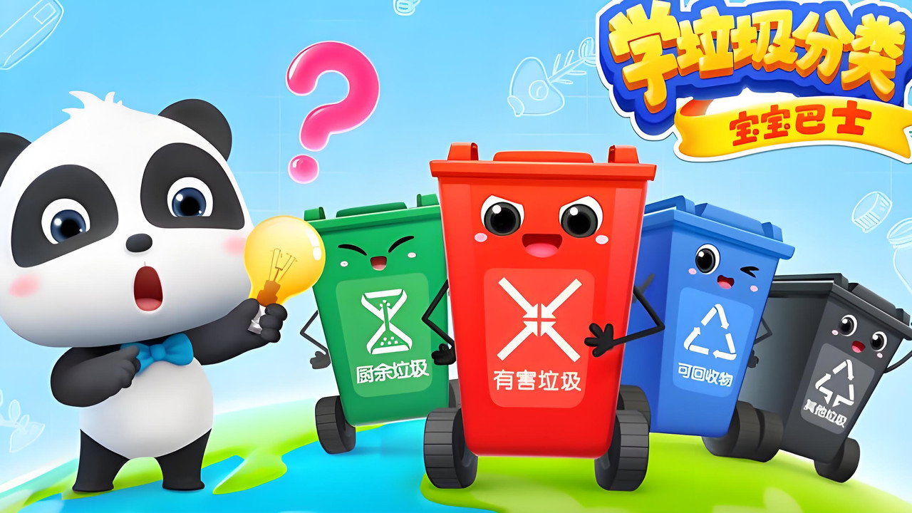 宝宝巴士学垃圾分类剧照