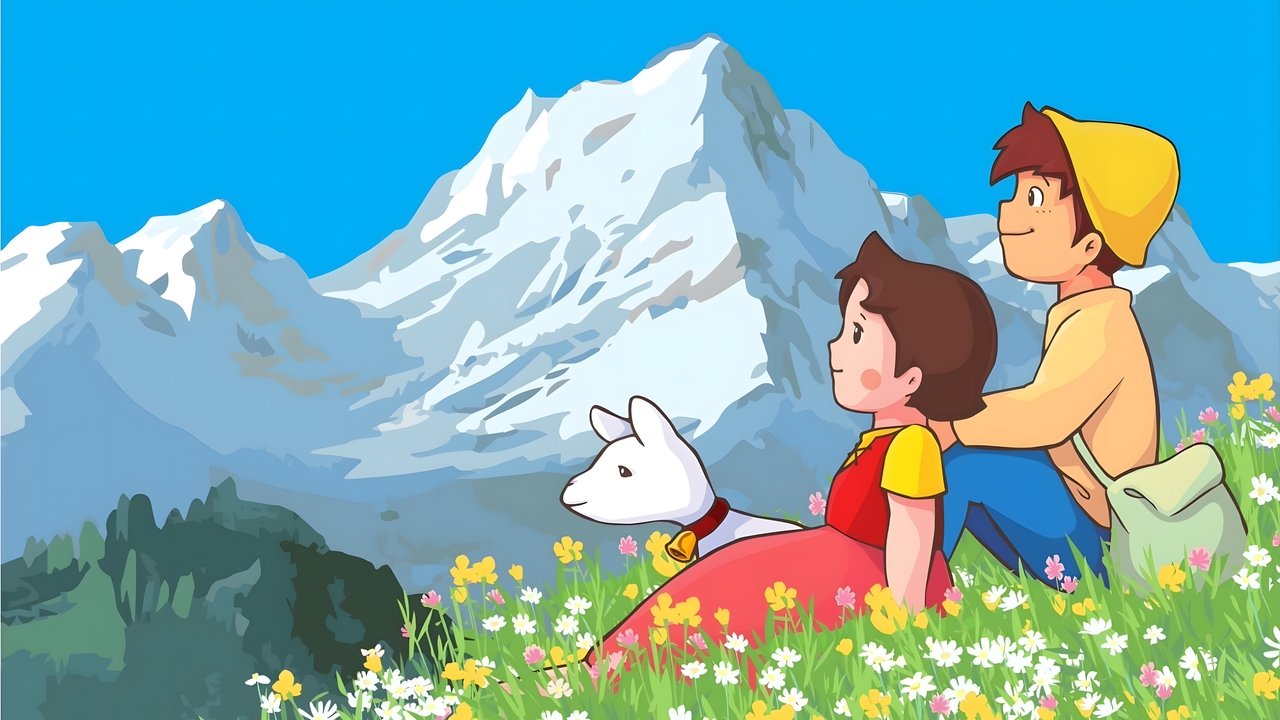阿尔卑斯山的少女剧照
