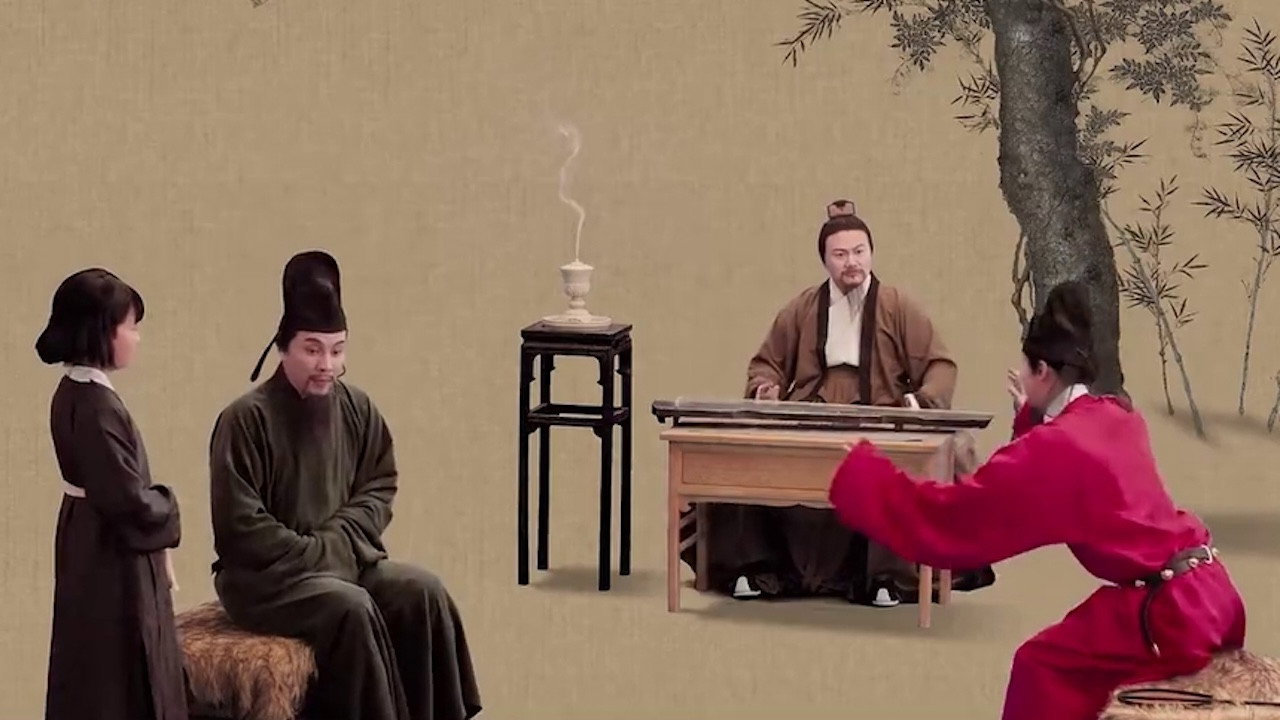 此画怎讲剧照