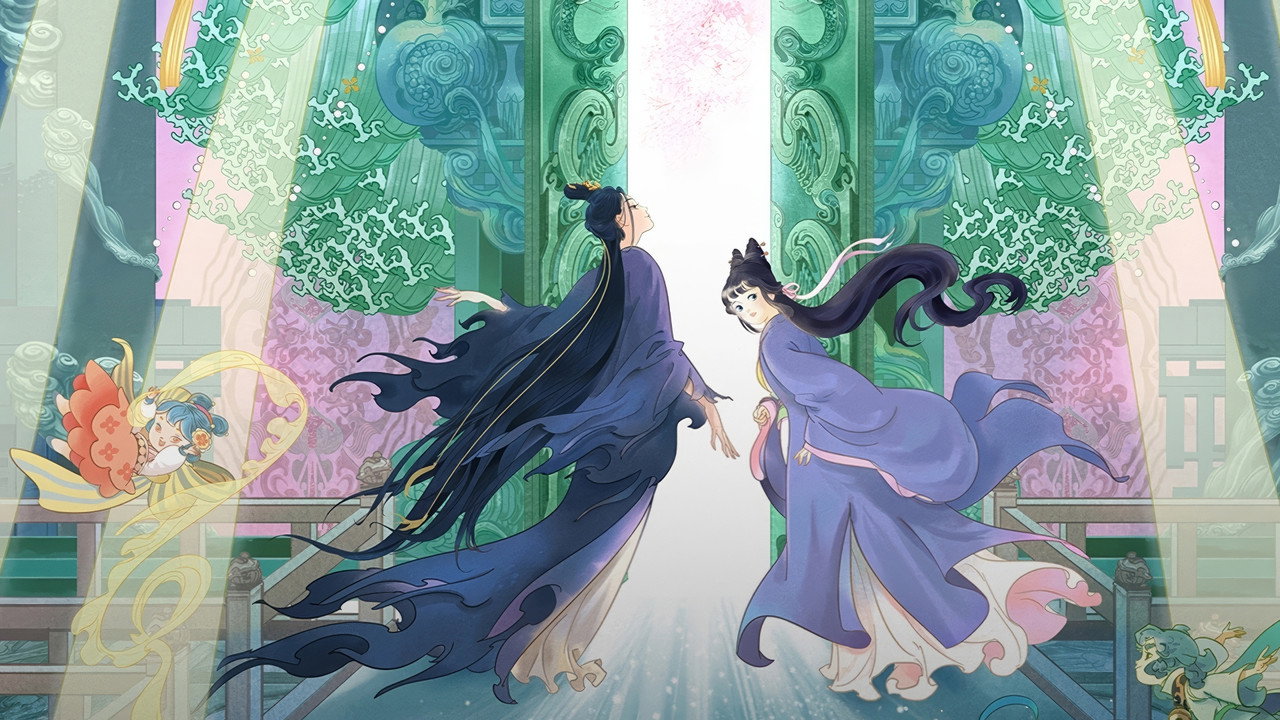 伞少女剧照