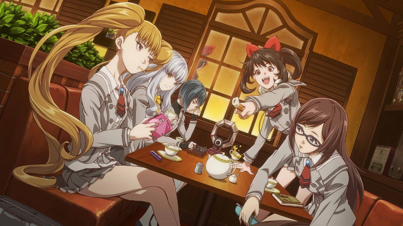 茜色少女剧照