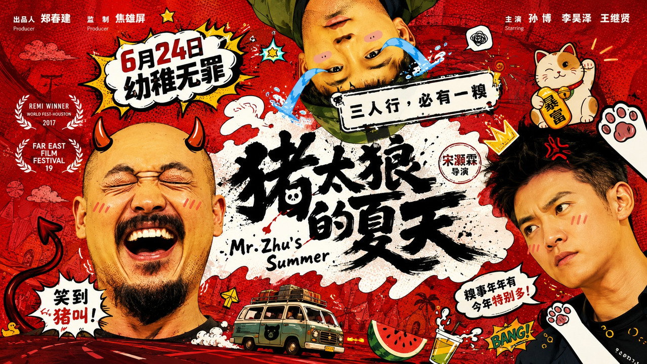 猪太郎的夏天剧照