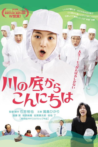 从河底问好海报
