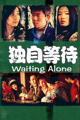 独自等待海报