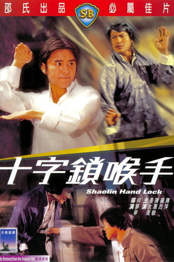 十字锁喉手海报