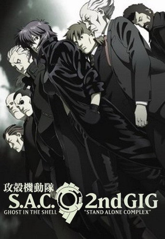 攻壳机动队 STAND ALONE COMPLEX 攻壳机动队 S.A.C. 2nd GIG海报