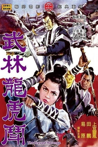武林龙虎斗海报
