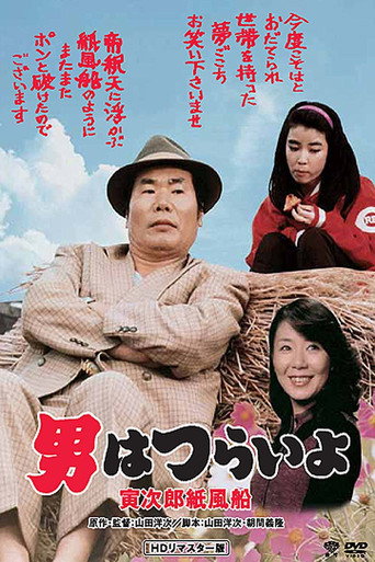 寅次郎的故事28：寅次郎纸帆船海报
