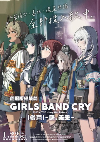 少女乐队的呐喊总集篇:嘿,未来海报
