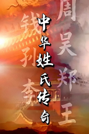 中华姓氏传奇海报