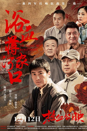 浴血蒋家河口海报