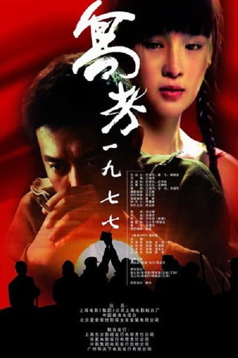 高考一九七七海报