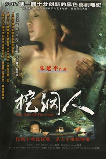 挖洞人海报