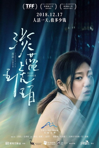 淡蓝琥珀海报