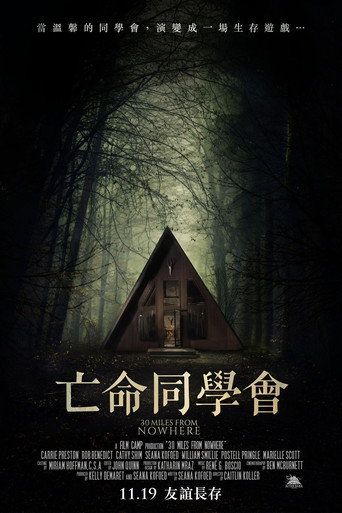 亡命30英里海报