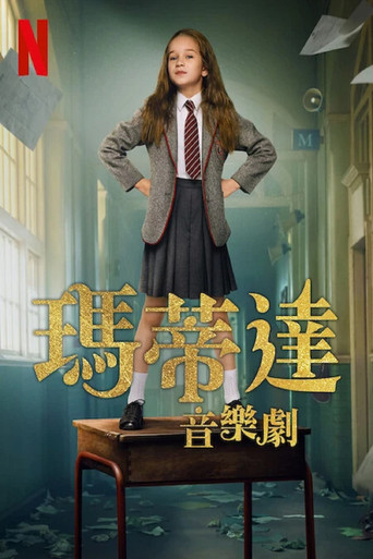 玛蒂尔达：音乐剧海报