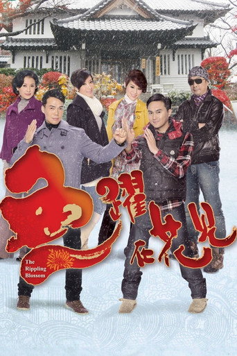 鱼跃在花见海报