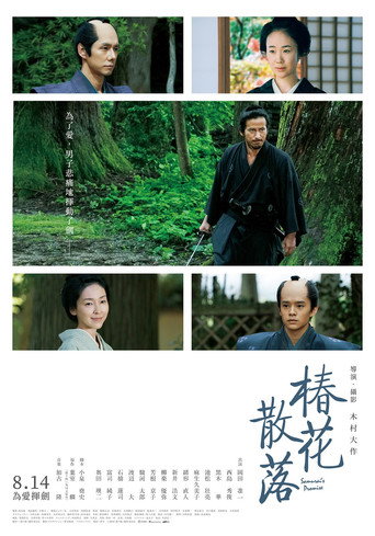山茶花飘零海报