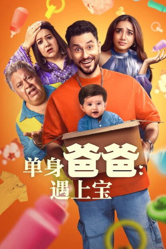 单身爸爸遇上宝海报