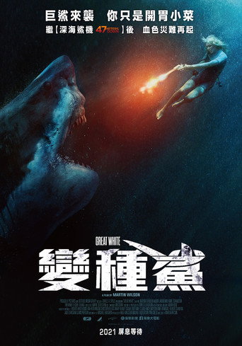 大白鲨之夺命鲨口海报