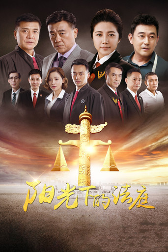阳光下的法庭海报