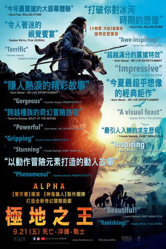 阿尔法：狼伴归途海报