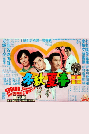 春夏秋冬海报