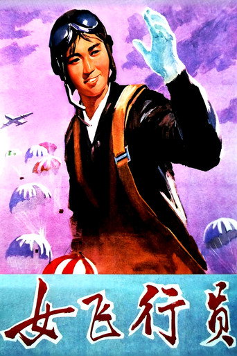 女飞行员海报