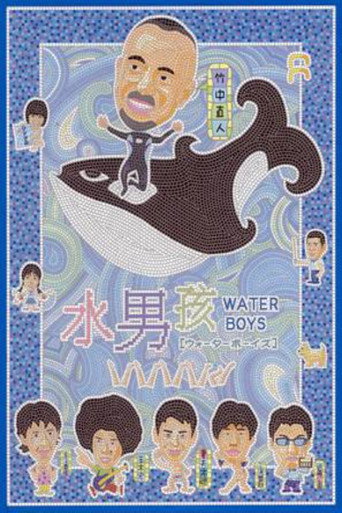 五个扑水的少年海报