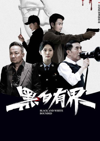 黑白有界海报