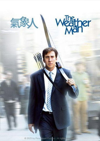 天气预报员海报