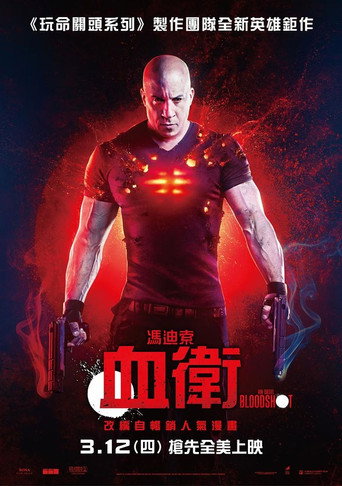 喋血战士海报