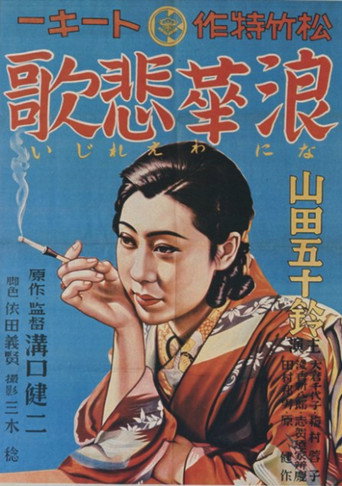 浪华悲歌海报