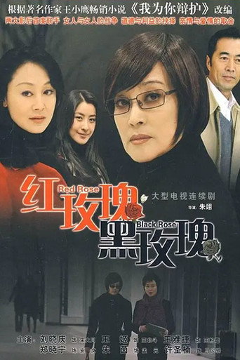 红玫瑰黑玫瑰海报