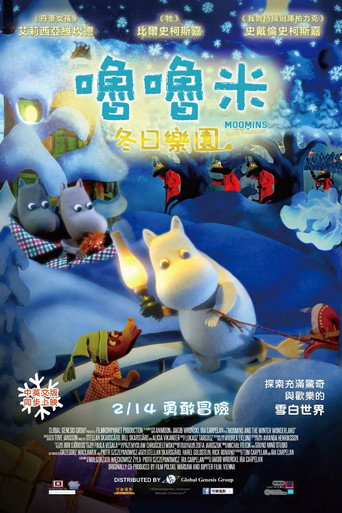 姆明与冬日仙境海报