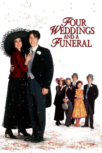 四个婚礼和一个葬礼海报
