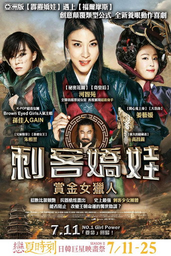 朝鲜美女三剑客海报