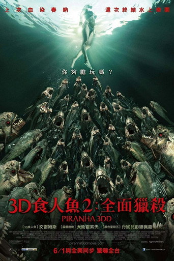 食人鱼3DD海报