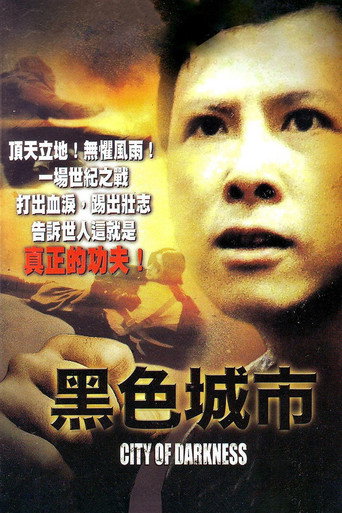 黑色城市海报