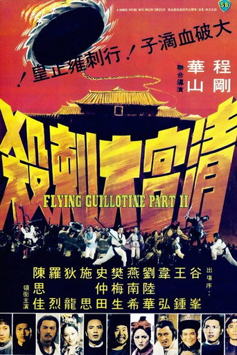 清宫大刺杀海报