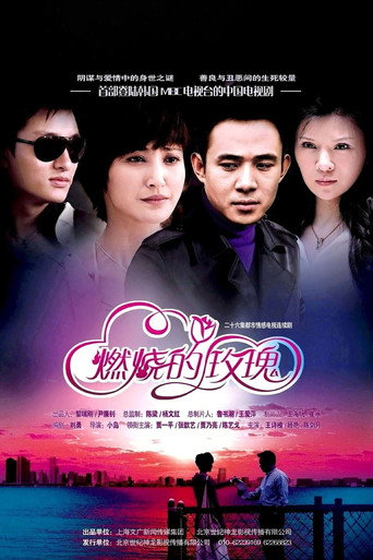 燃烧的玫瑰海报