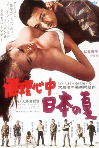 被迫情死的日本之夏海报