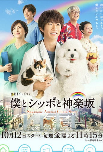我与尾巴与神乐坂海报