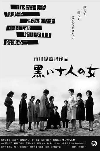 黑暗中的十个女人海报