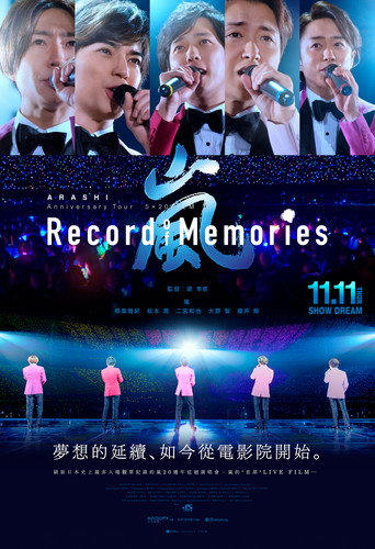 岚：5×20 周年巡回演唱会“回忆录”海报