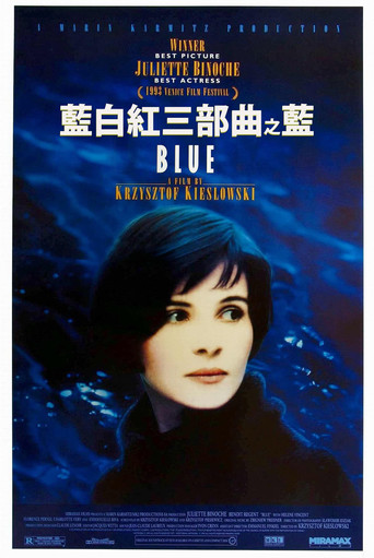 蓝白红三部曲之蓝海报