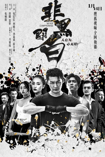 非黑即白海报
