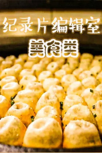 纪录片编辑室 美食类海报