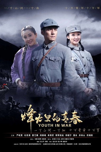 烽火硝烟里的青春海报