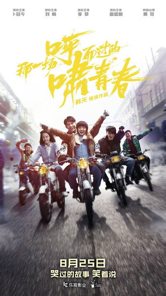 那一场呼啸而过的青春海报